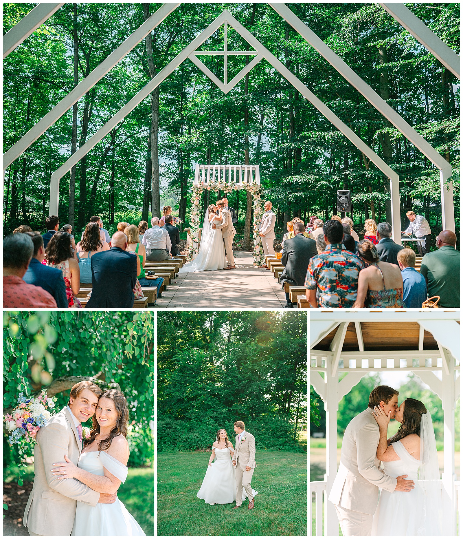 Summer Wedding at Waters Edge Vineyard
