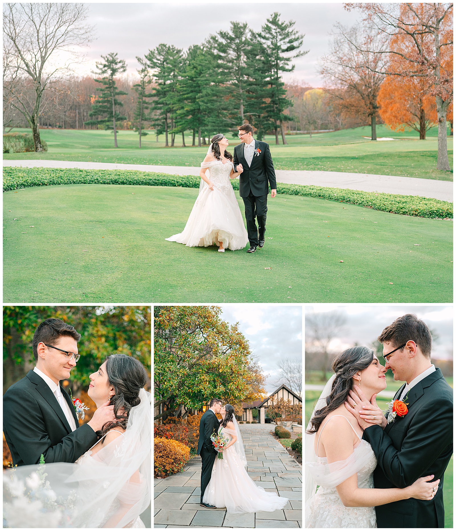 Wedding at Kirtland Country Club | Heather J Photography | Ohio Engagement Photographer